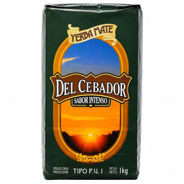 Del Cebador Yerba Mate Intensa Intense Flavor Yerba Mate from Uruguay, 1 kg / 2.2 lb (pack of 3)
