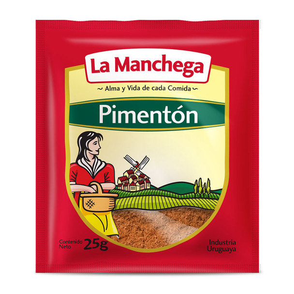 La Manchega Pimentón Tradicional, 25 g / 0.88 oz (pack de 3)