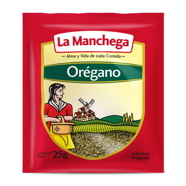 La Manchega Orégano, 25 g / 0.88 oz (pack de 3)