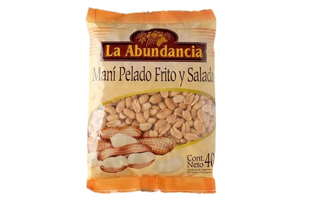 La Abundancia Fried & Salted Peanuts Maní Pelado Frito Salado, 400 g / 14.10 oz