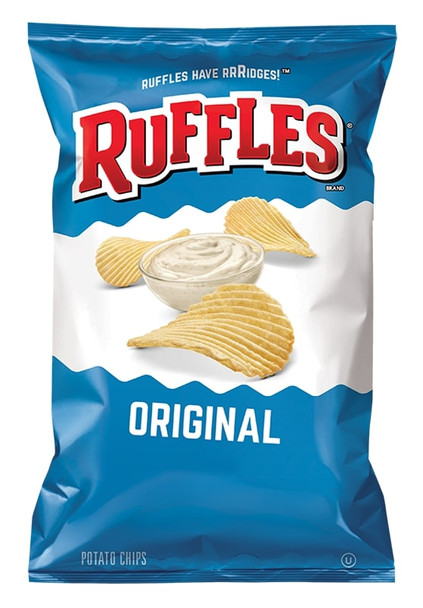 Ruffles Original French Fries Potato Chips Papas Fritas Sabor Original, 230 g / 8.11 oz