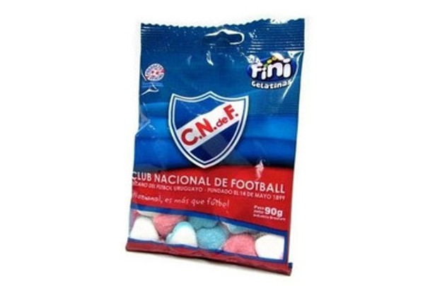 Fini Gomitas Club Nacional de Football Soccer Team Candies Gummies, 90 g / 3.17 oz