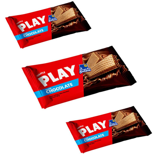 Punta Ballena Waffle Play Chocolate-Filled Sweet Waffle Play Wafers Obleas con Relleno Sabor Chocolate, 100 g / 3.53 oz (pack of 3) Punta Ballena Waffle Play Chocolate-Filled Sweet Waffle Play Wafers Obleas con Relleno Sabor Chocolate, 100 g / 3.53 oz (pack of 3)