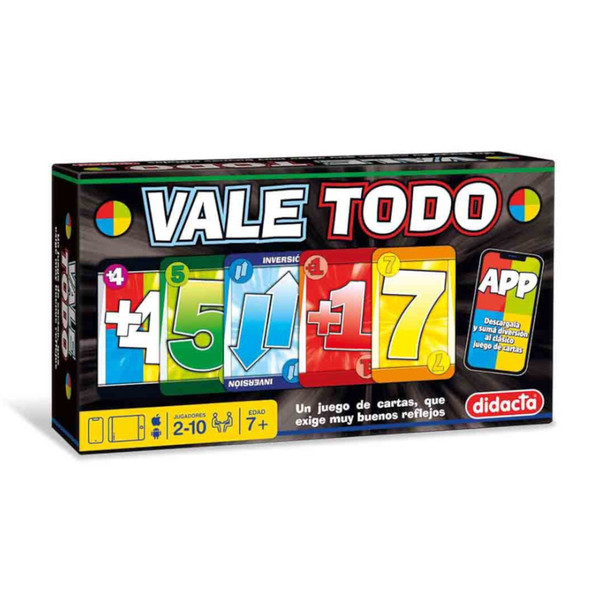 Didacta Vale Todo Card Game - Comprehensive Tabletop Fun Juego de Cartas