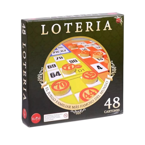 Loteria: World's Famous Family Game 12+, by Royal