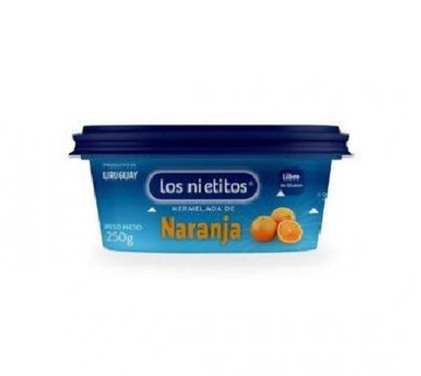 Los Nietitos Mermelada de Naranja Clásica Classic Orange Marmalade From Uruguay, 250 g / 8.8 oz