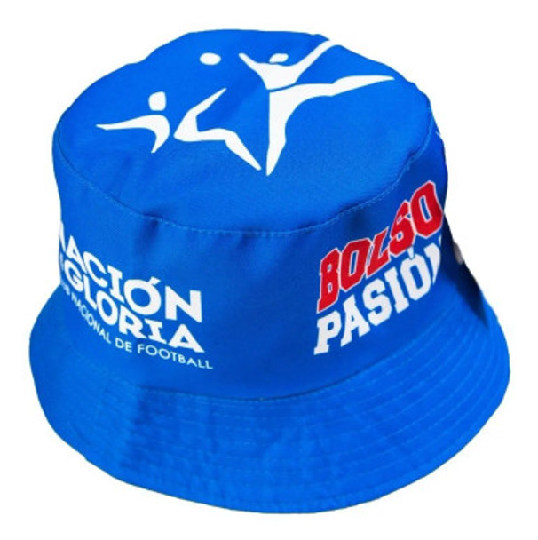 Official Piluso Bob Hat Nacional Gabardine Bucket Hat Sun Hat Nacional Design, 55 cm / 21.6 " diam