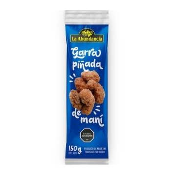 La Abundancia Garrapiñada Sugar Coated Peanuts, 150 g /  5.29 oz bag