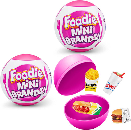 5 Surprise Foodie Mini Brands (2 Pack)