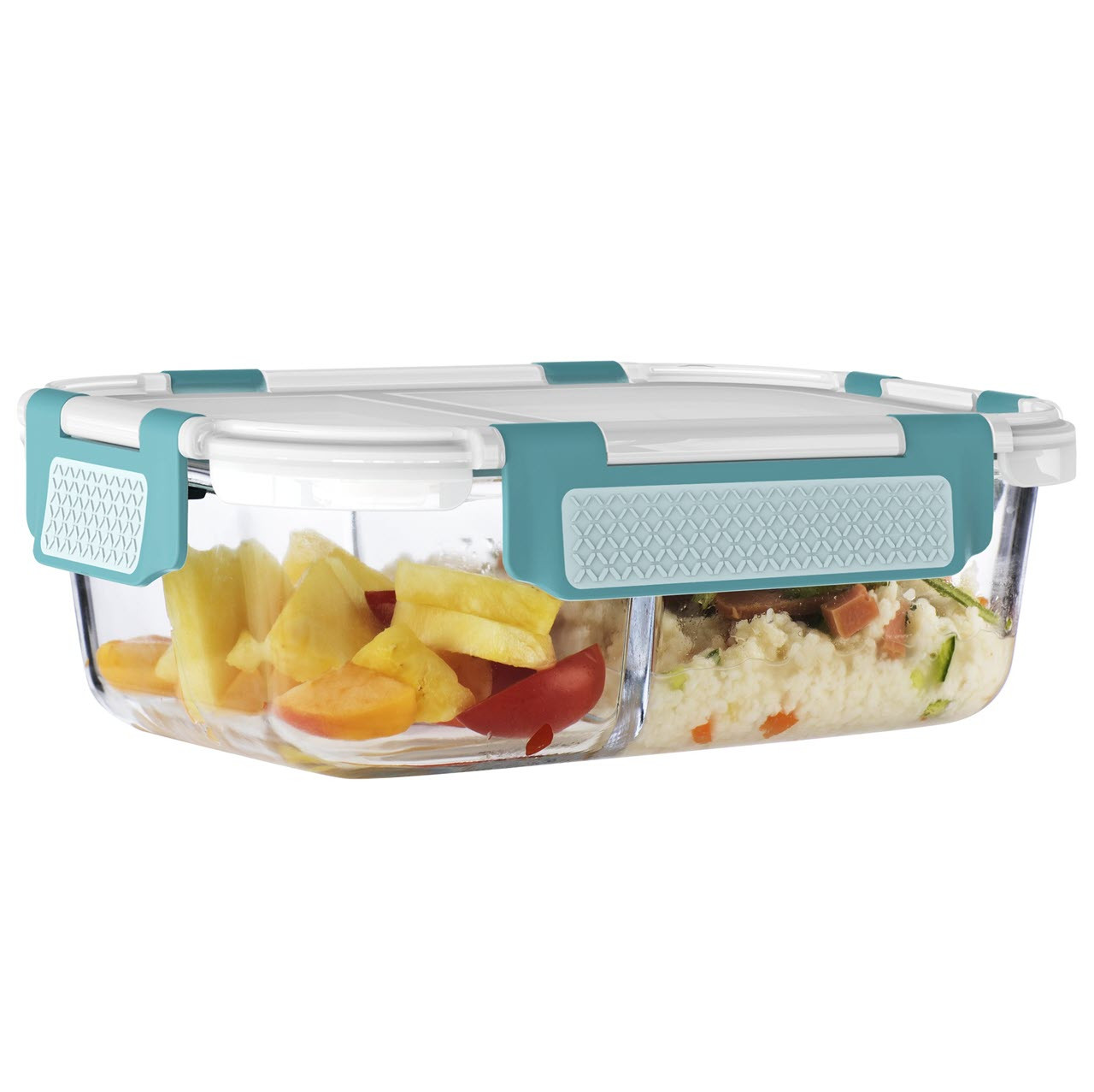 High Borosilicate Glass Food Container – Pyle USA