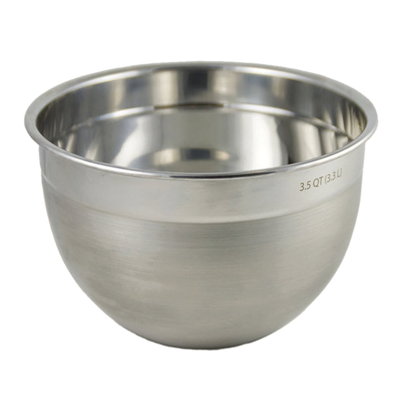 Rsvp 4 Quart Endurance Stainless Steel Mixing Bowl