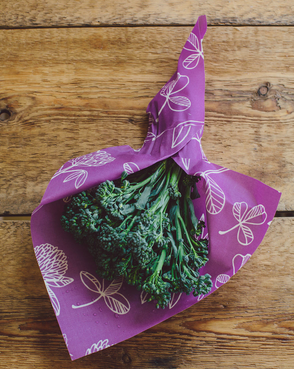 Bee's Wrap Assorted 3 Pack - Clover Print - Thumbnail 4