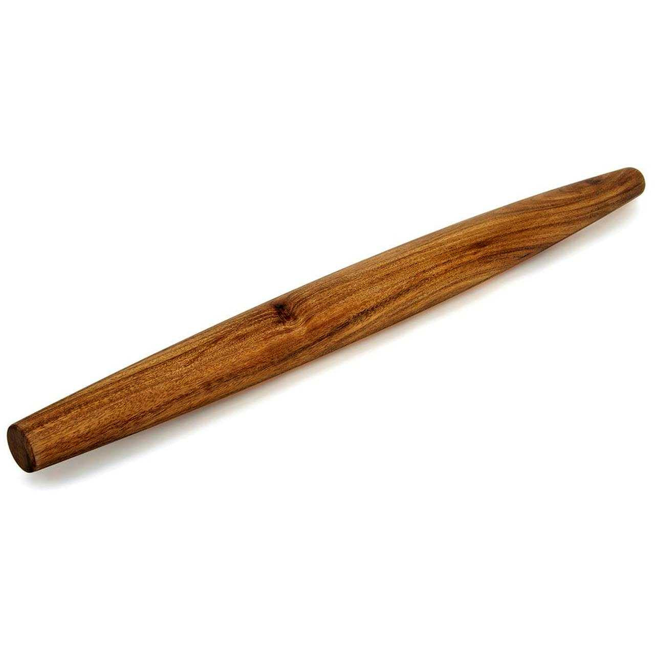 Ironwood Gourmet 28981 Acacia Wood French Rolling Pin 20-Inches Brown