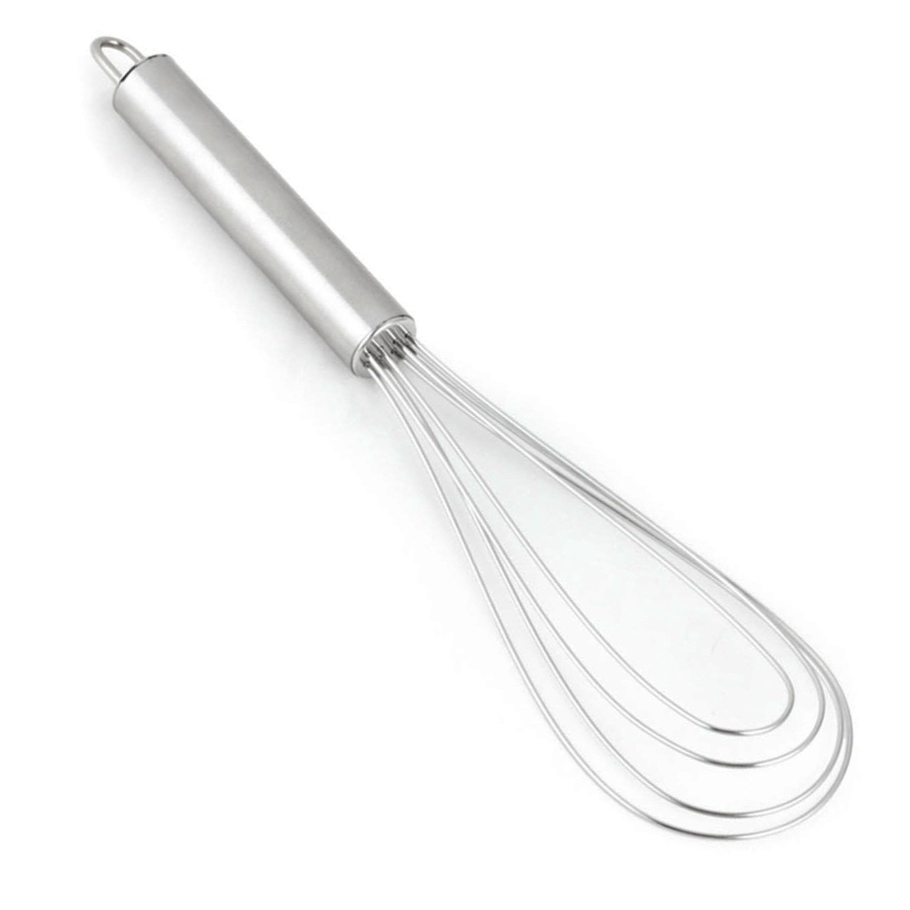 Fox Run Flat Roux Whisk - Stainless Steel - 10 inch