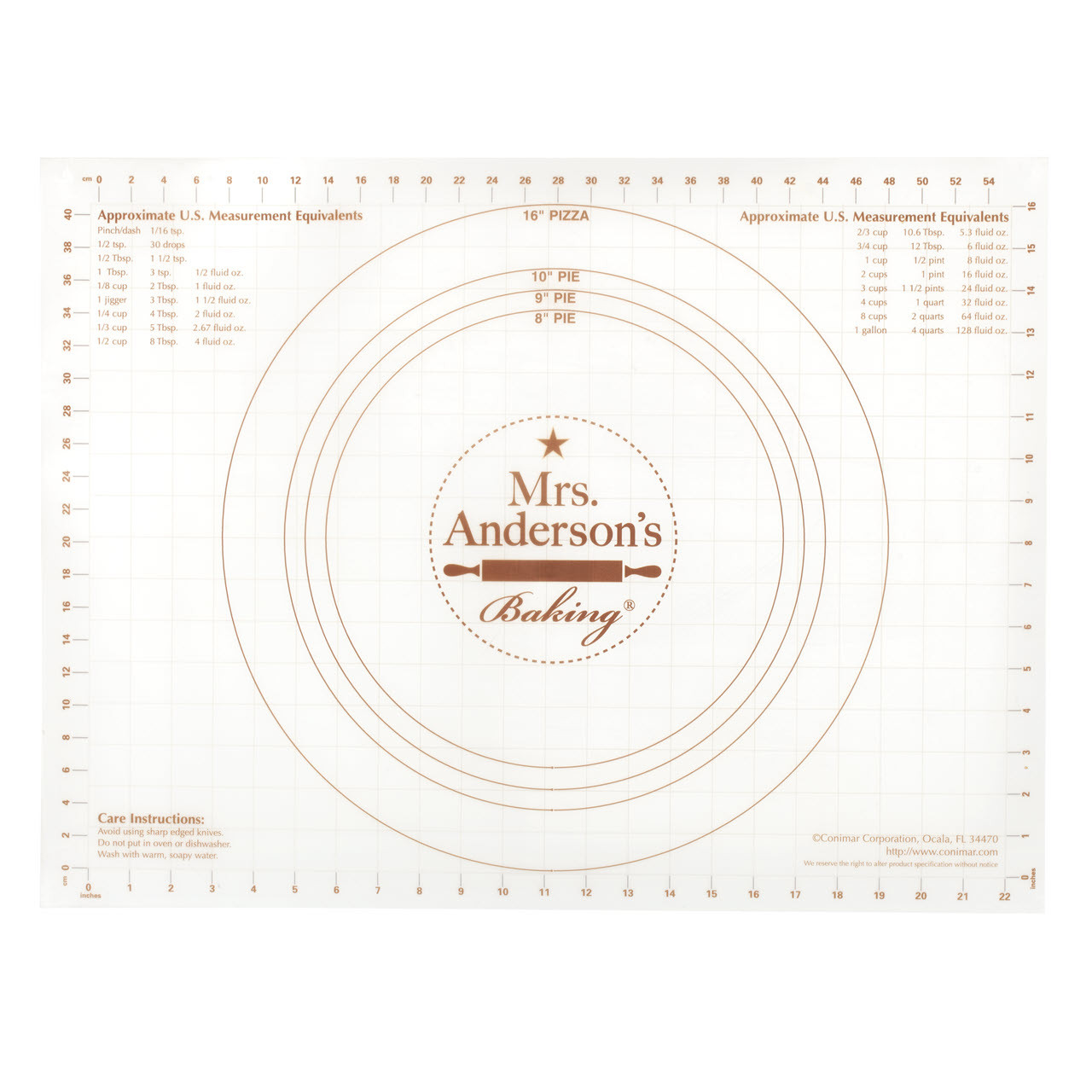 Mrs. Anderson's Baking Pastry Rolling Mat