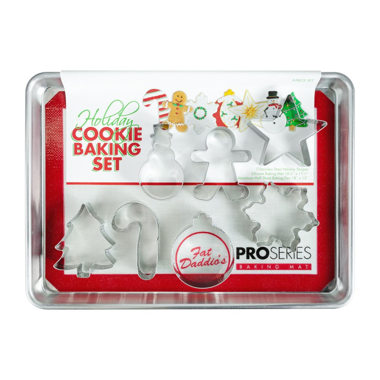 Half-Sheet Pan and Cookie Mat Set