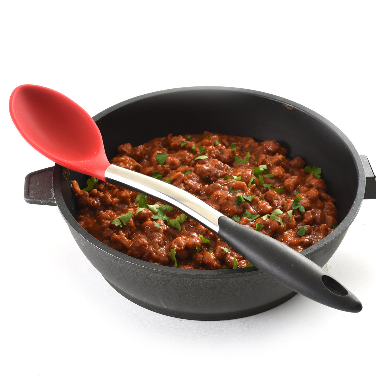 Norpro Grip-EZ Solid Spoon - Thumbnail 4