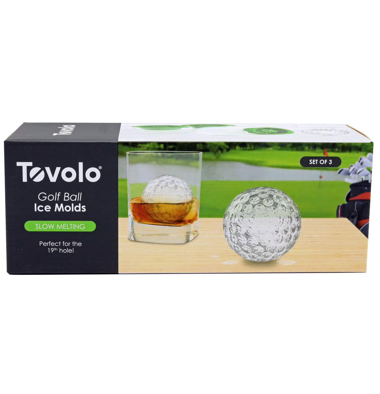 Tovolo Golf Ball Ice Molds, Set of 2