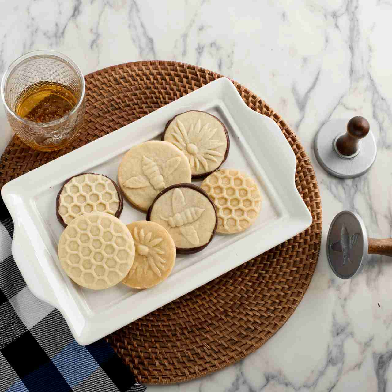 Nordic Ware Honey Bees Cookie Stamps