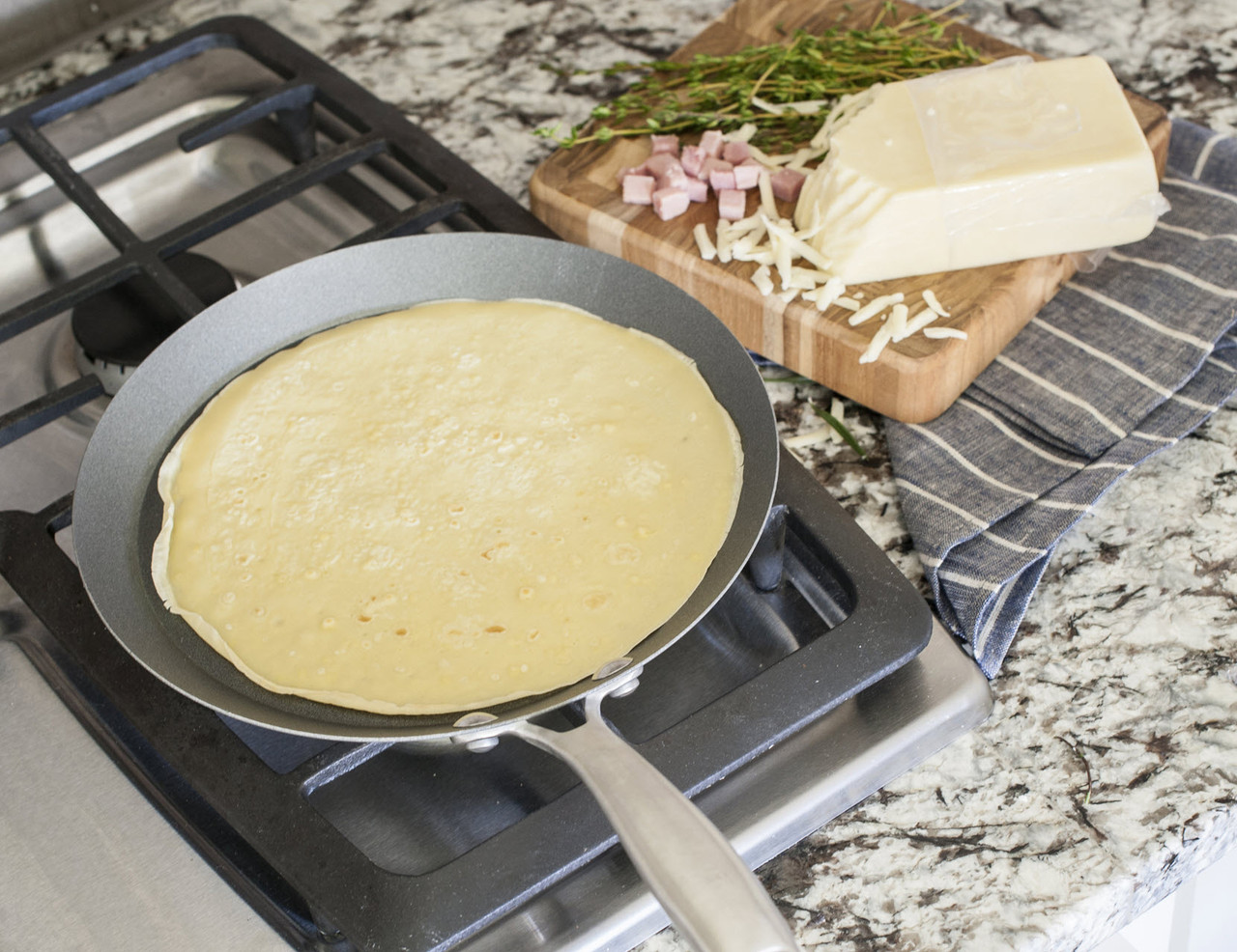 Nordic Ware Traditional French Non-Stick Steel Crepe Pan 10