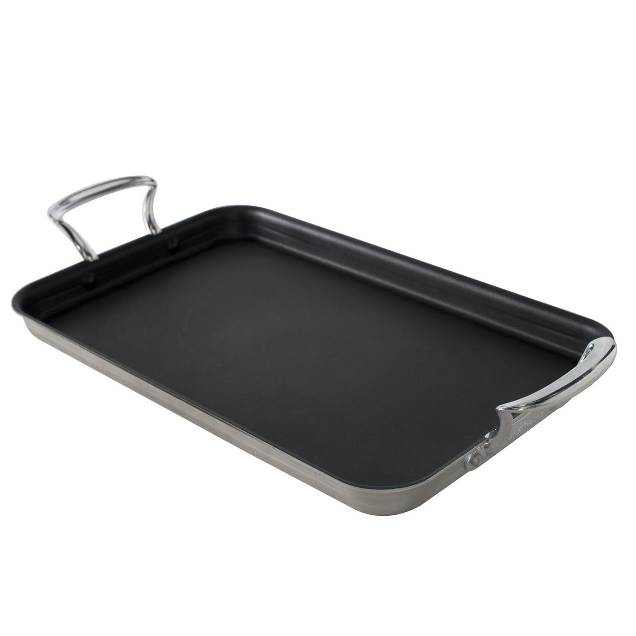 Nordic Ware Two Burner High-Sided Griddle Because You Cook