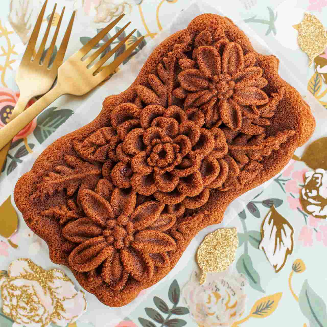 Nordic Ware Wildflower Loaf Pan | Because You Cook