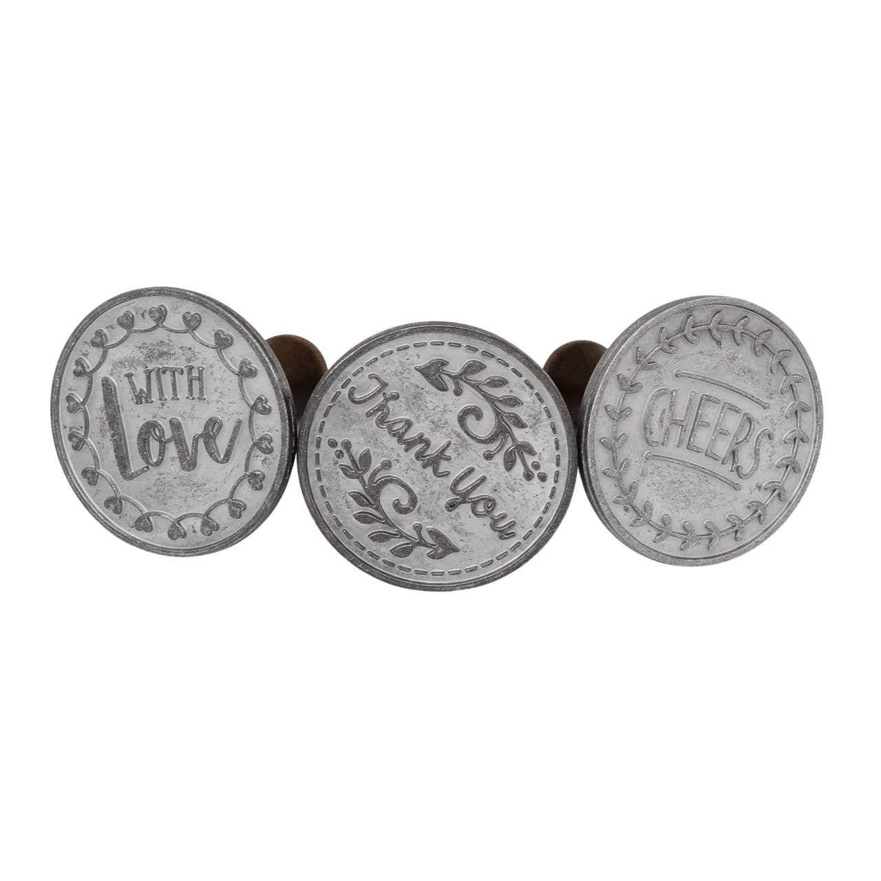 Nordic Ware Greetings Cookie Stamps - Set of 3