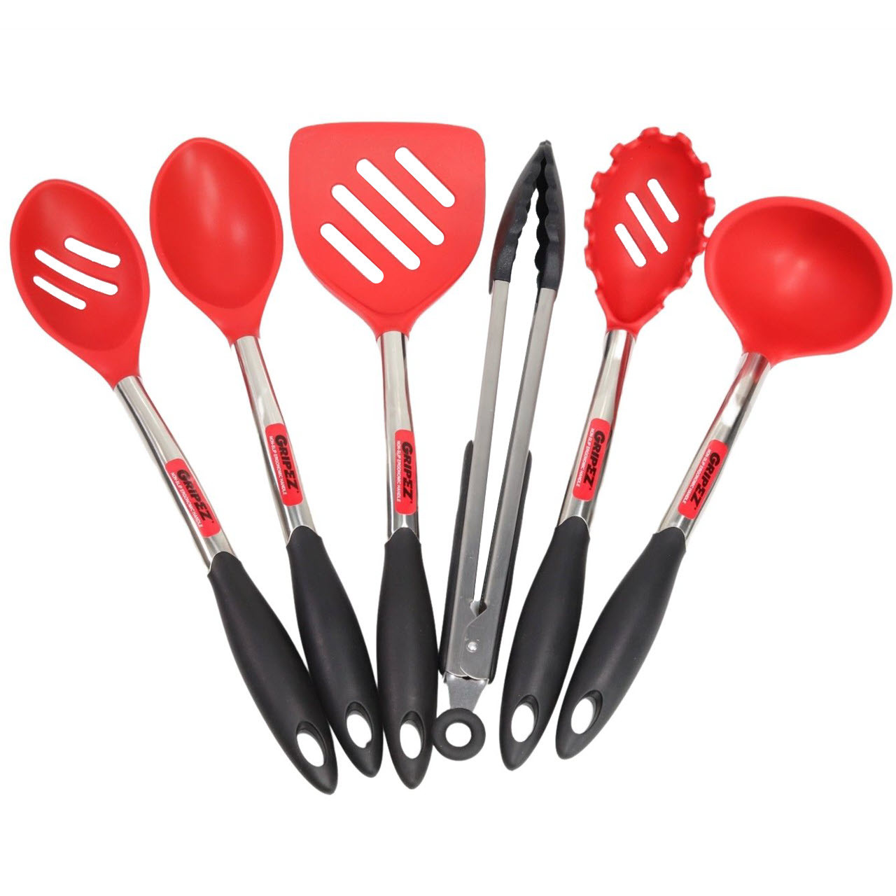 All Clad 6-Piece Kitchen Tool Set Stainless Steel