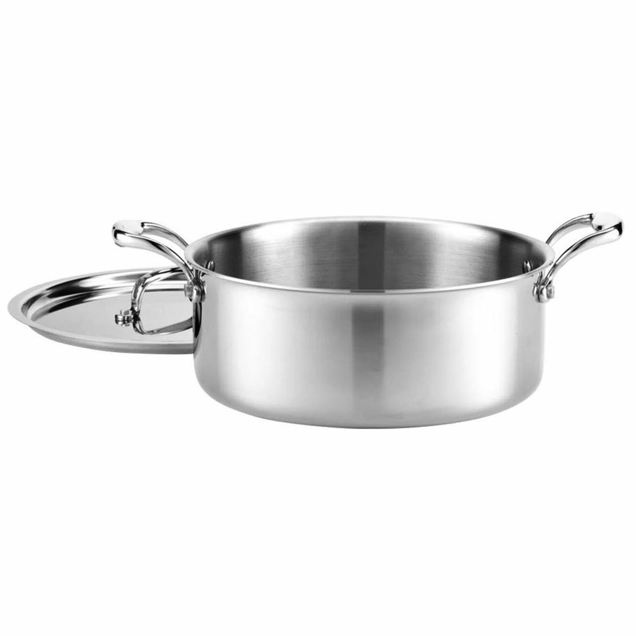 Made In Cookware - 6 Quart Stainless Steel Rondeau Pot w/ Lid