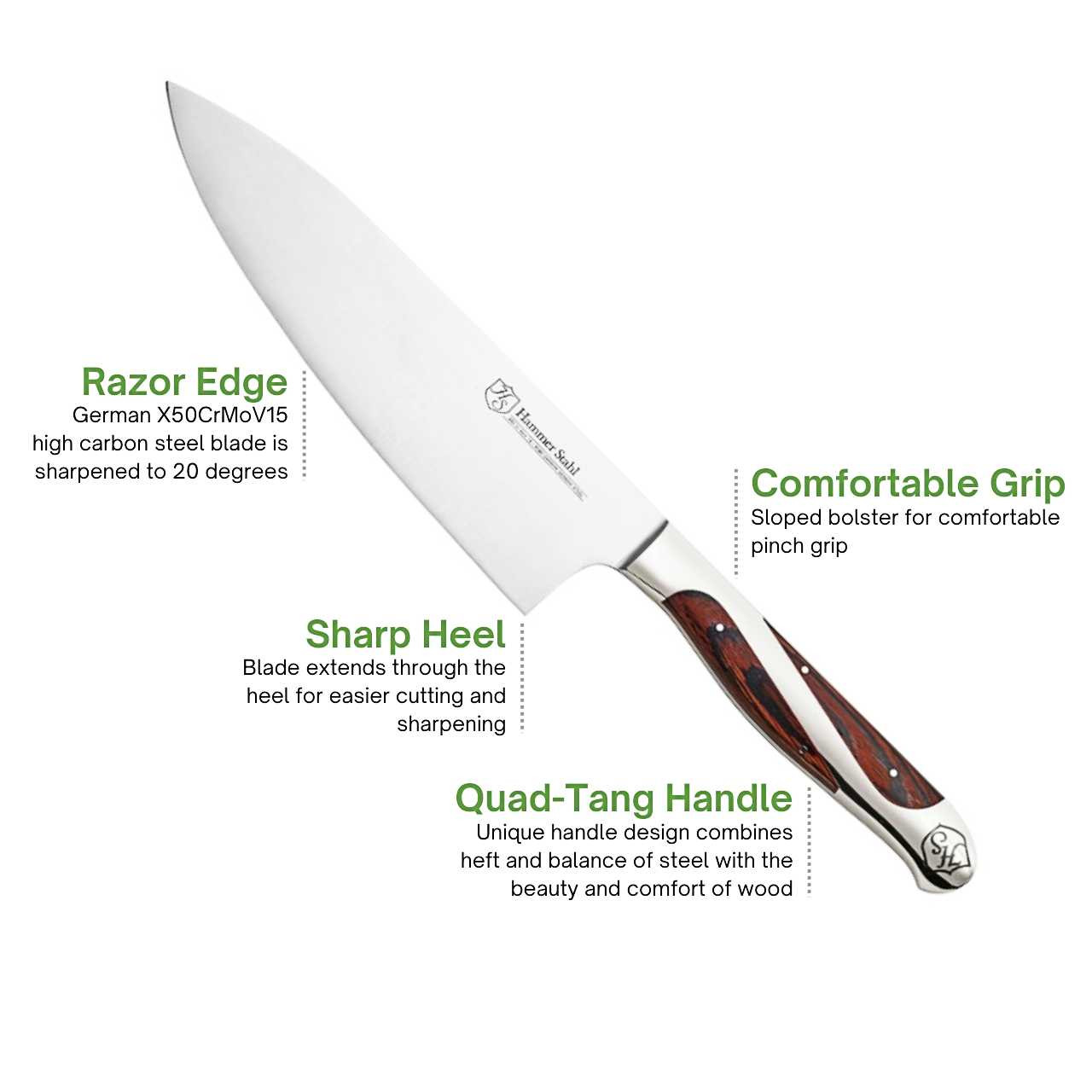 Hammer Stahl 6 Chef Knife