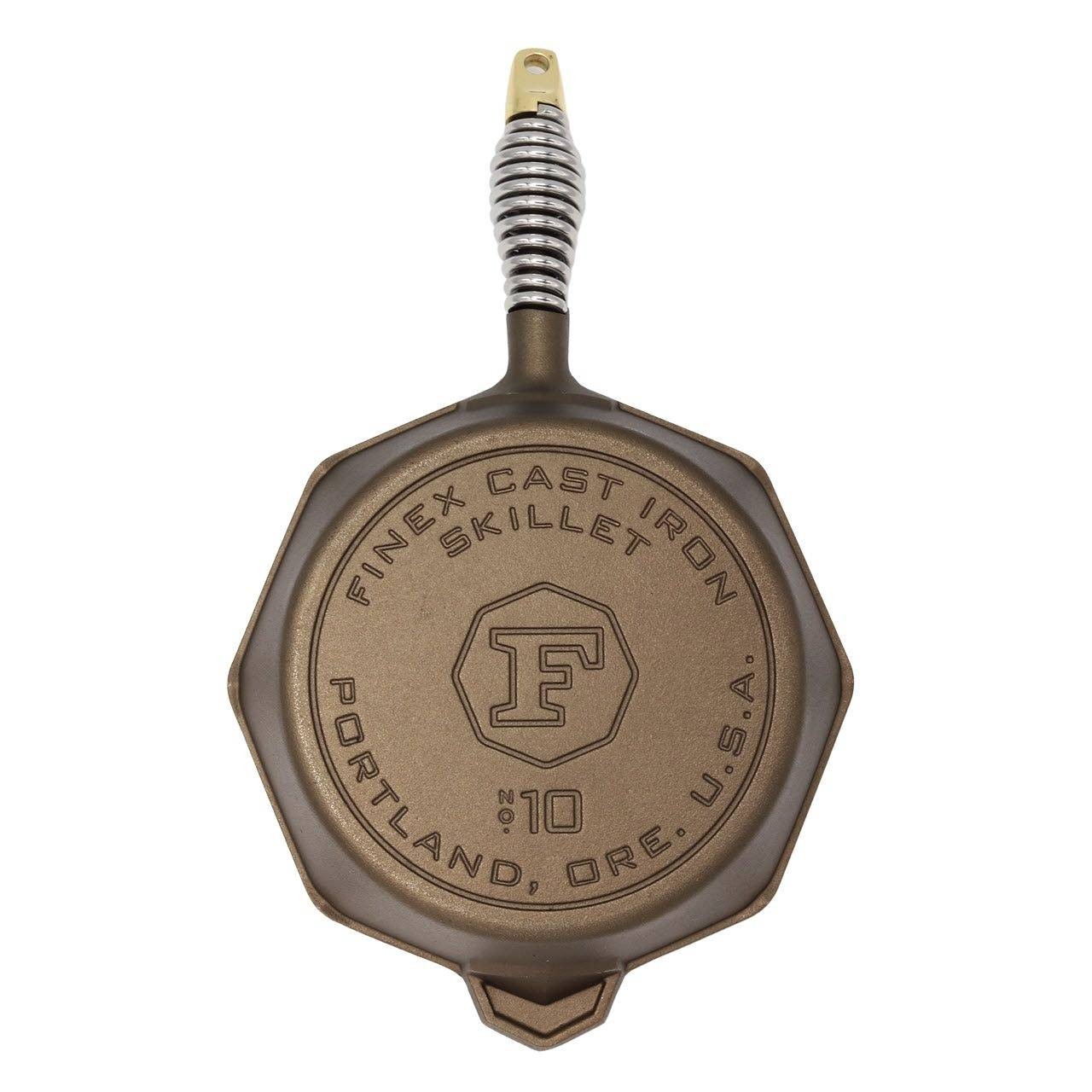 FINEX 10 Inch Cast Iron Skillet With Lid - Thumbnail 4