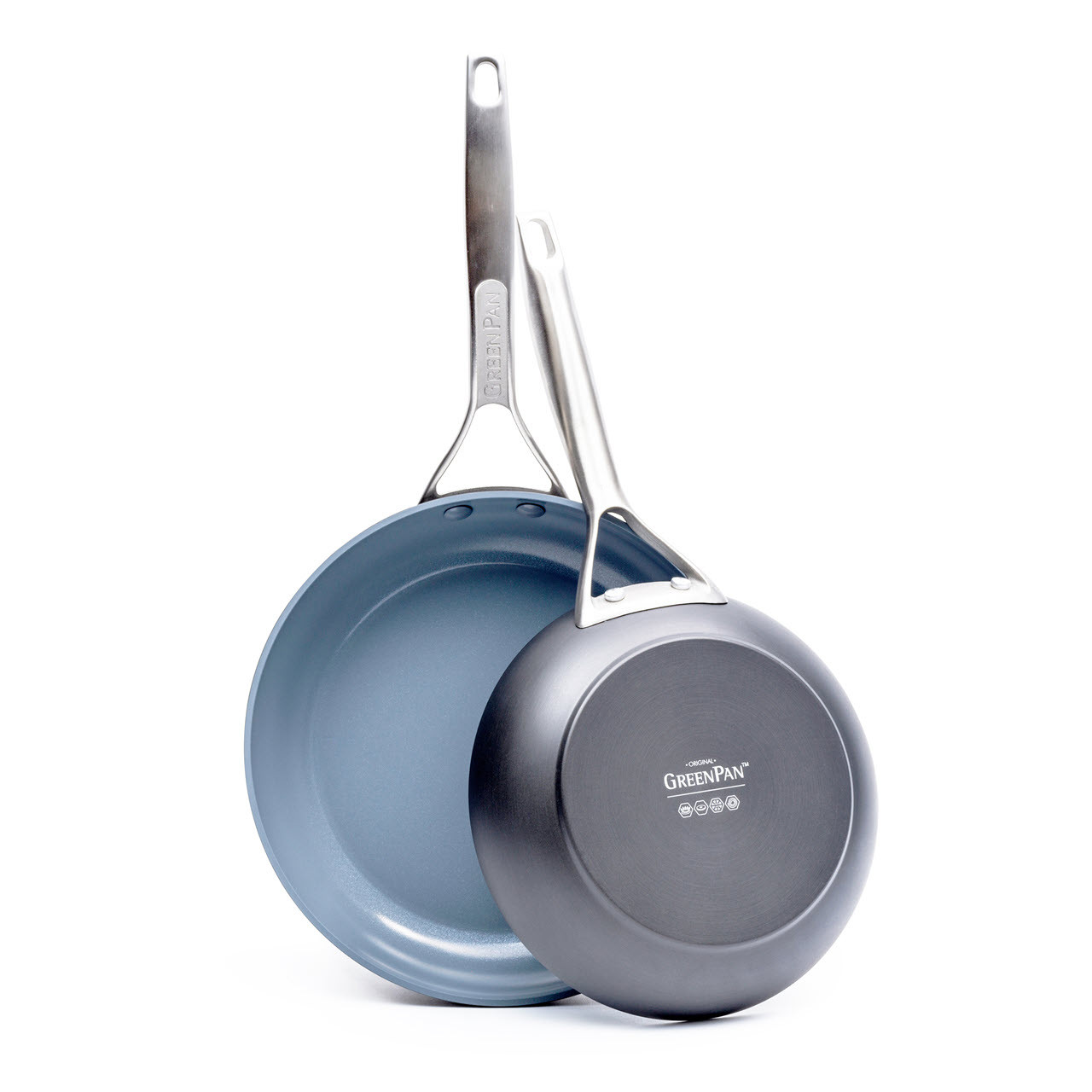 GreenPan Valencia Pro 8 & 10 Frypan Set