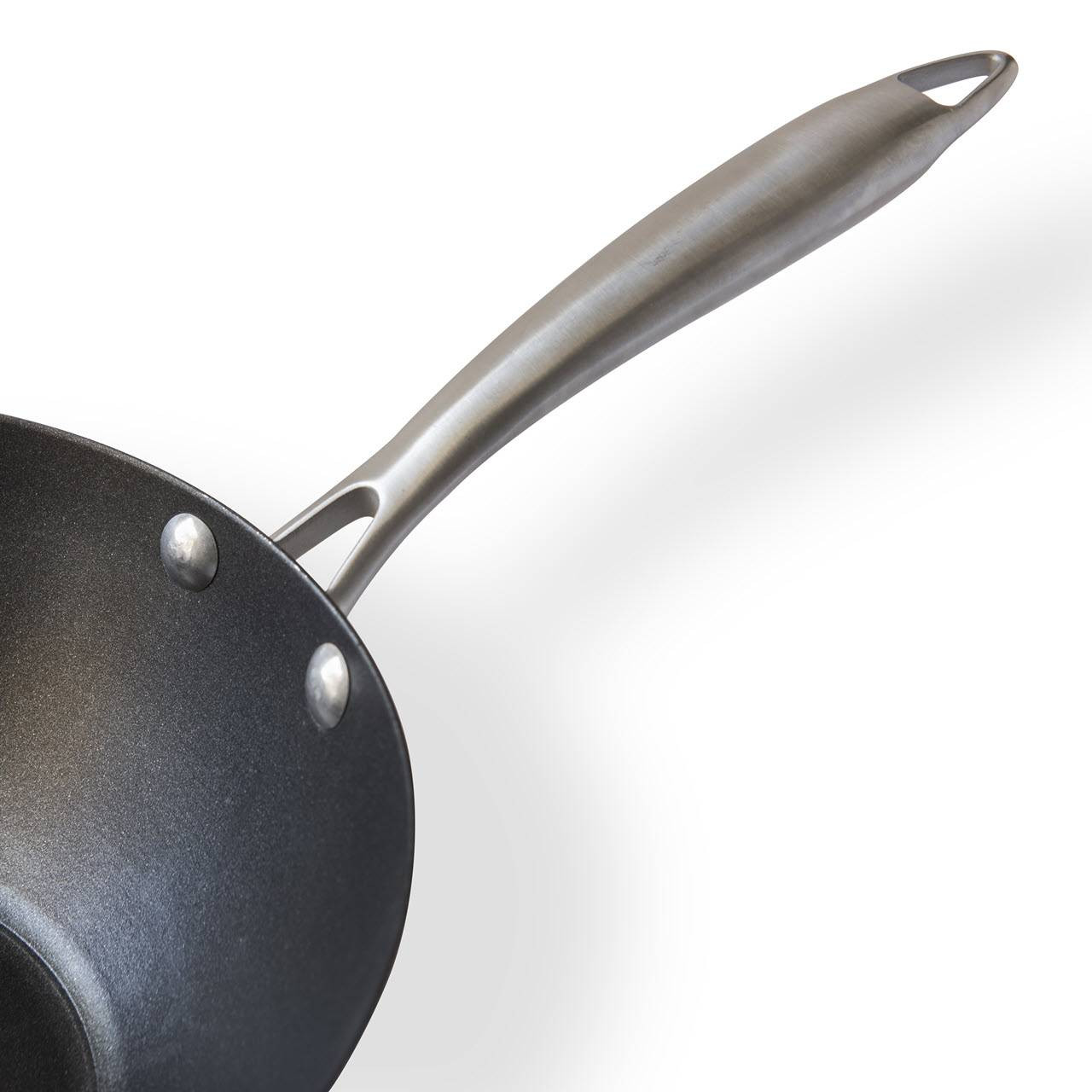 10 Stainless Steel Wok