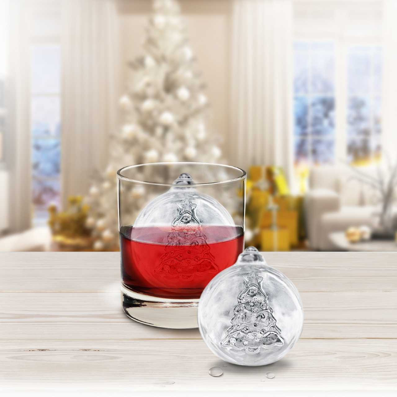 Naughty & Ice Christmas Tree Ice Mold