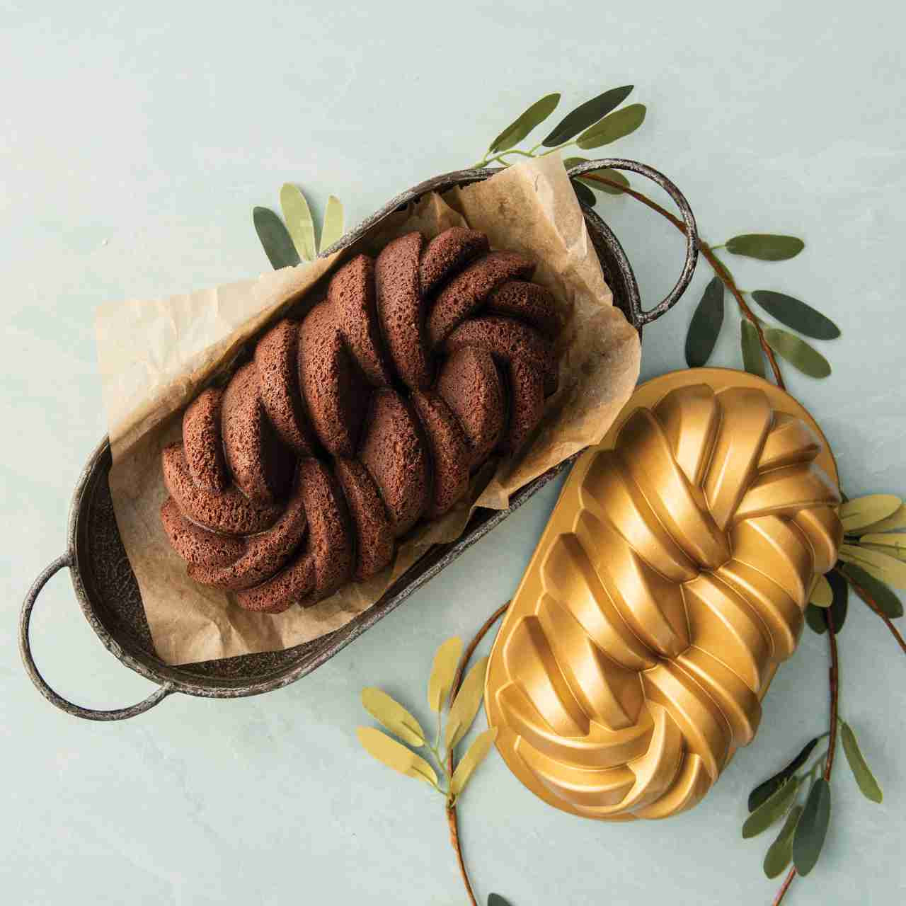 Nordic Ware Braided Loaf Pan - Thumbnail 4