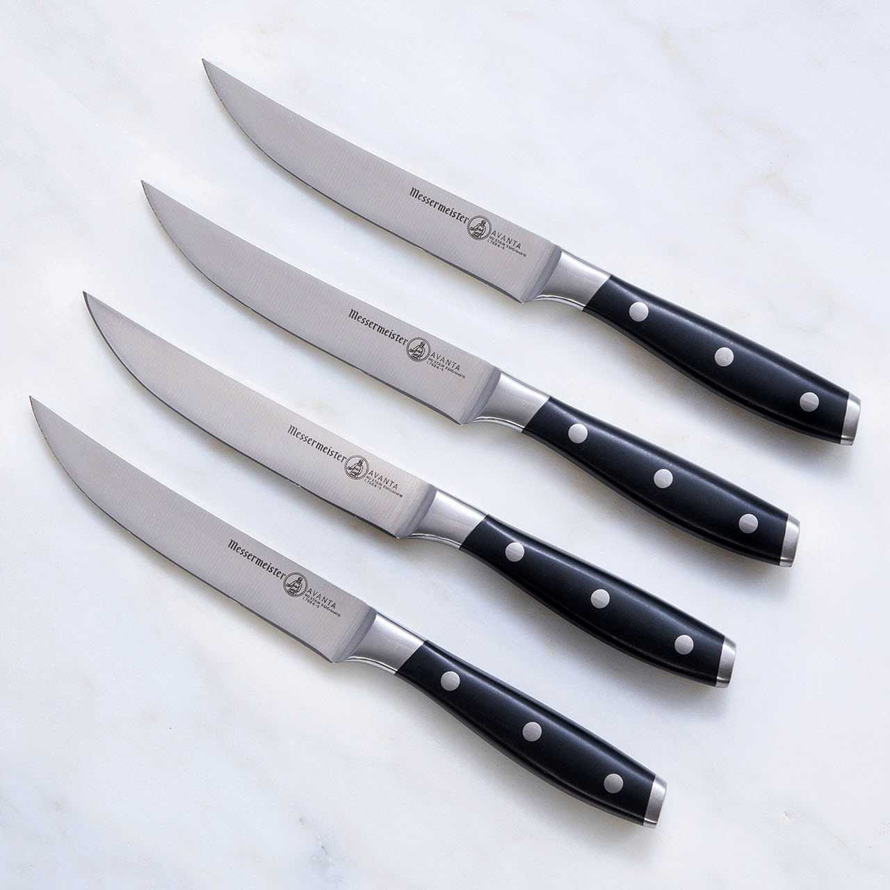 Avanta 4 Piece Stainless Fine Edge Steak Knife Set