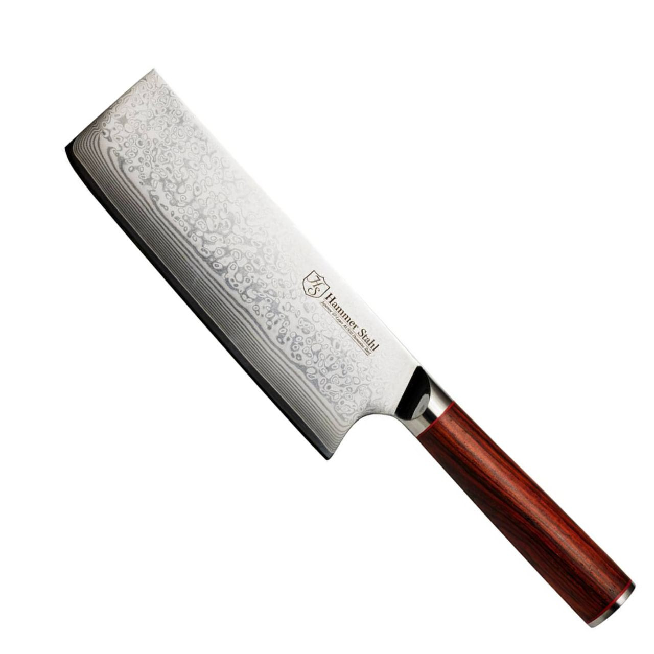 Nakiri Damascus Steel Chef Kitchen Knife