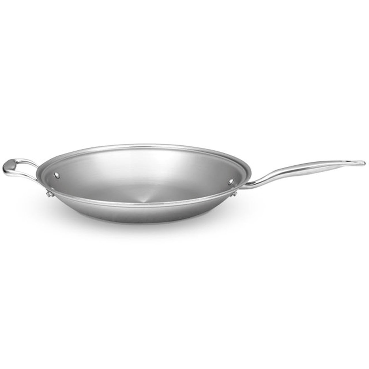 Heritage Steel 13.5 Shallow Wok with Lid