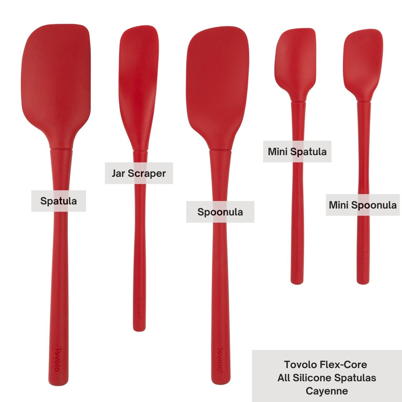 Tovolo Tip Top Tongs - Cayene - Spoons N Spice