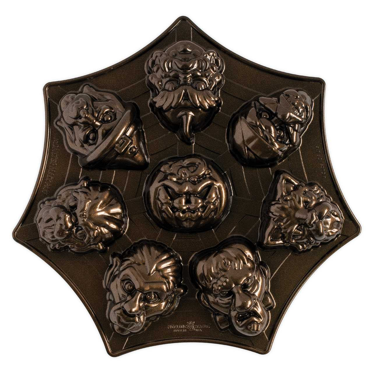 Nordic Ware Monster Mask Cakelet Pan - Thumbnail 2