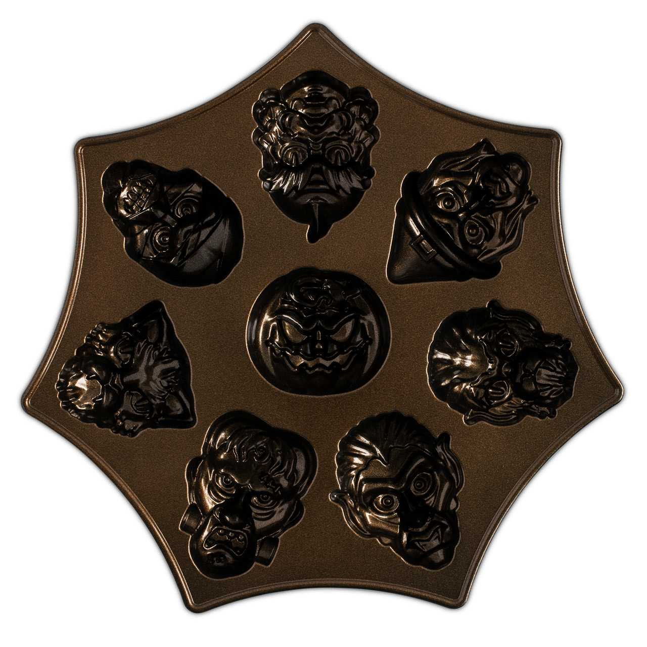 Nordic Ware Monster Mask Cakelet Pan - Thumbnail 3