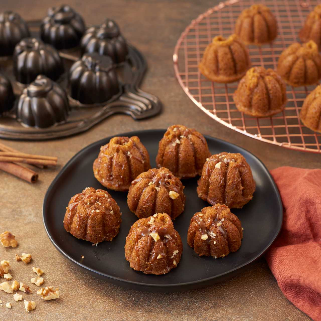 Nordic Ware Lil Pumpkin Cakelet Pan Because You Cook