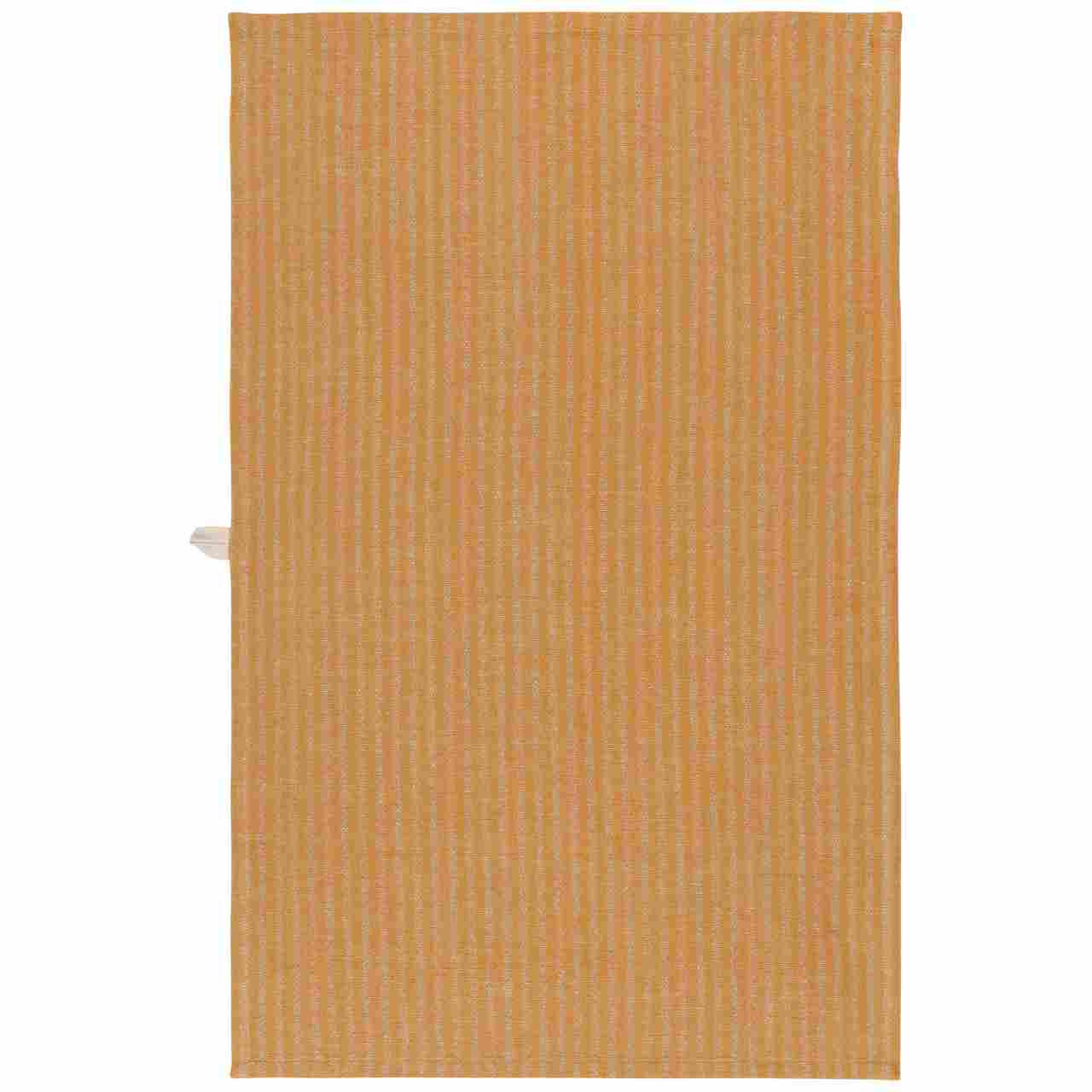 Danica Heirloom Ochre Stripe Linen Dish Towel - Thumbnail 2