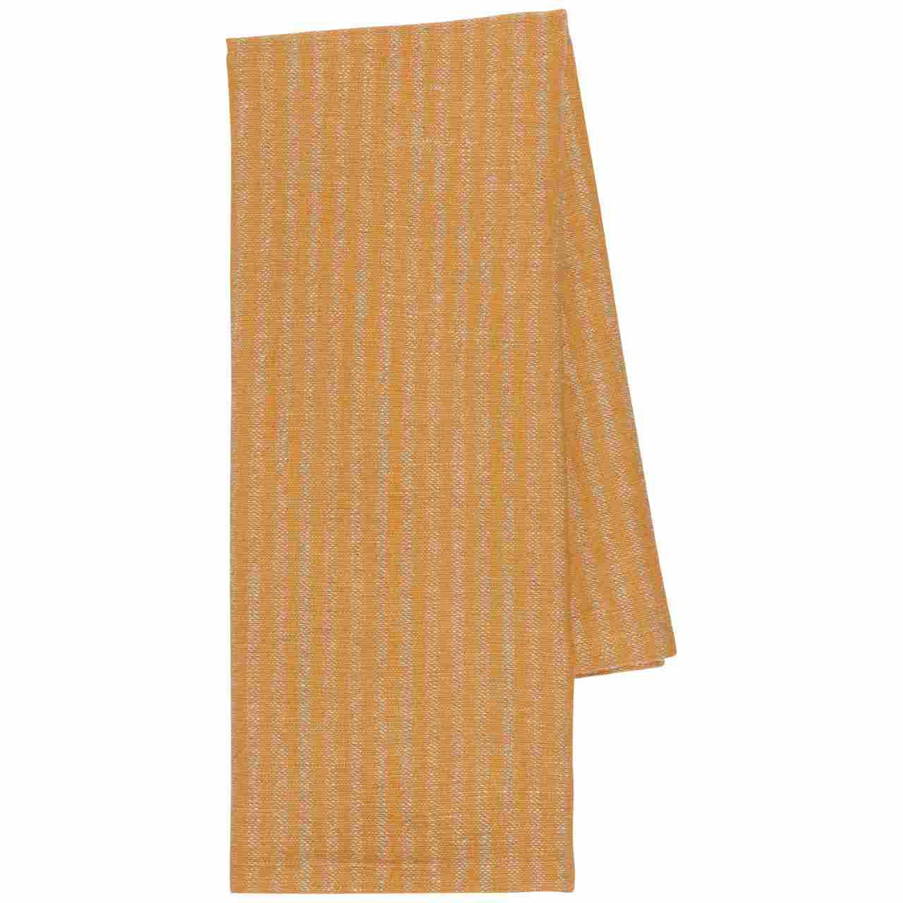 Danica Heirloom Ochre Stripe Linen Dish Towel