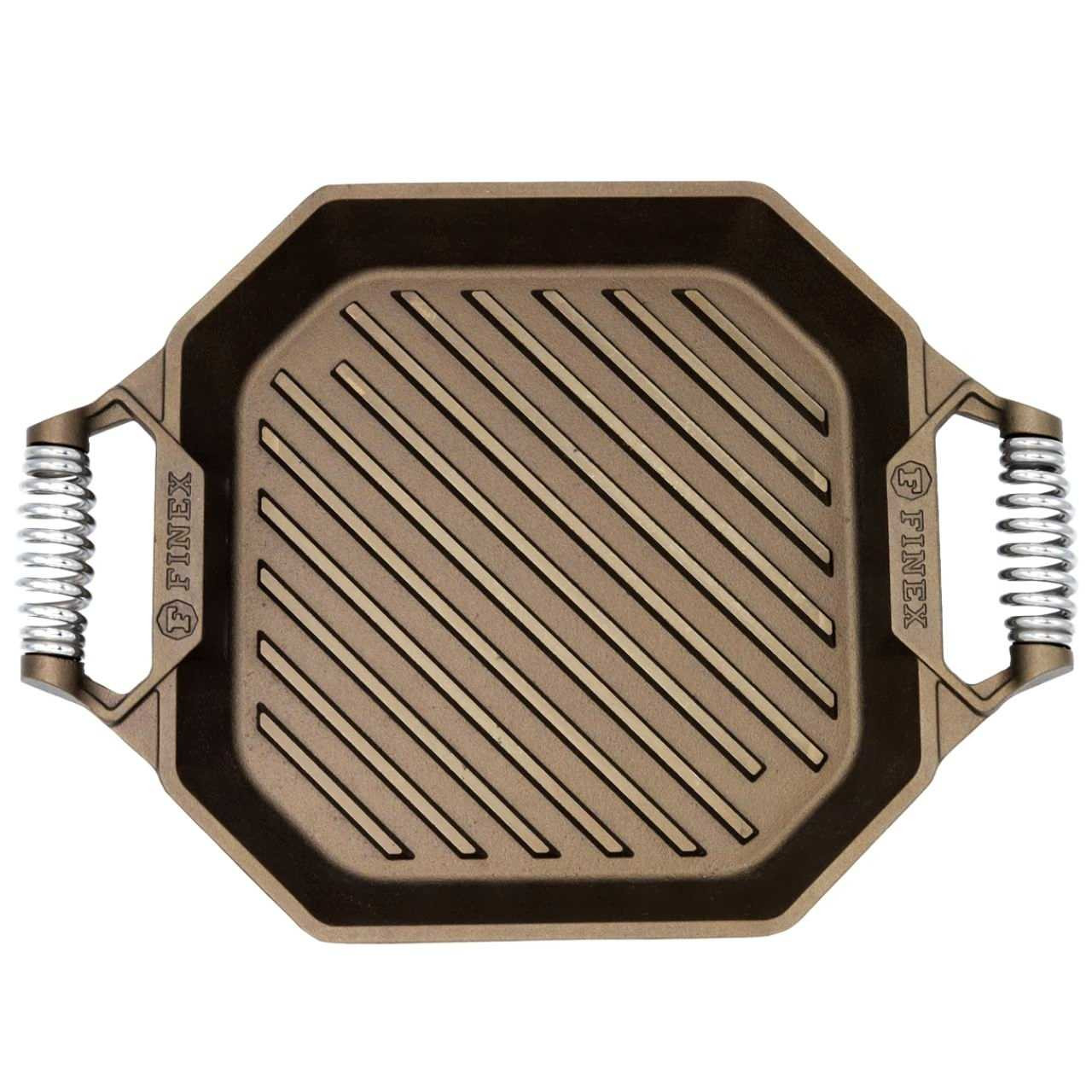 FINEX 18" Cast Iron Double Burner Griddle Because You Cook