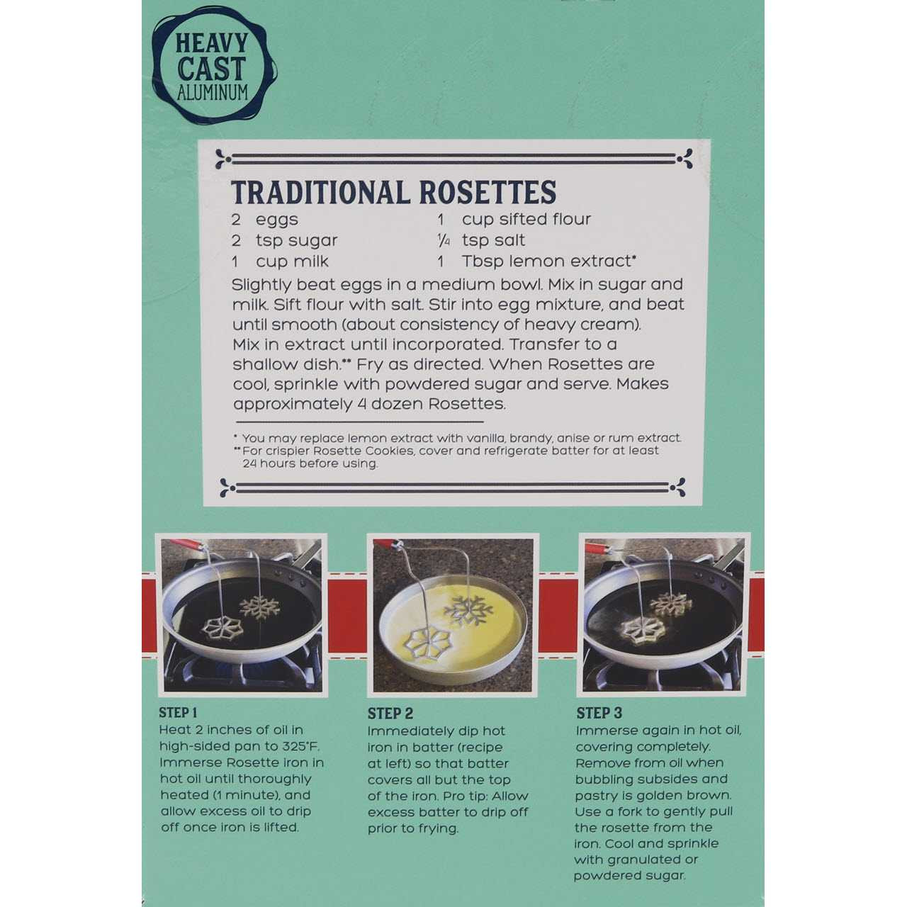 Nordic Ware Swedish Rosettes & Timbales Set BecauseYouCook