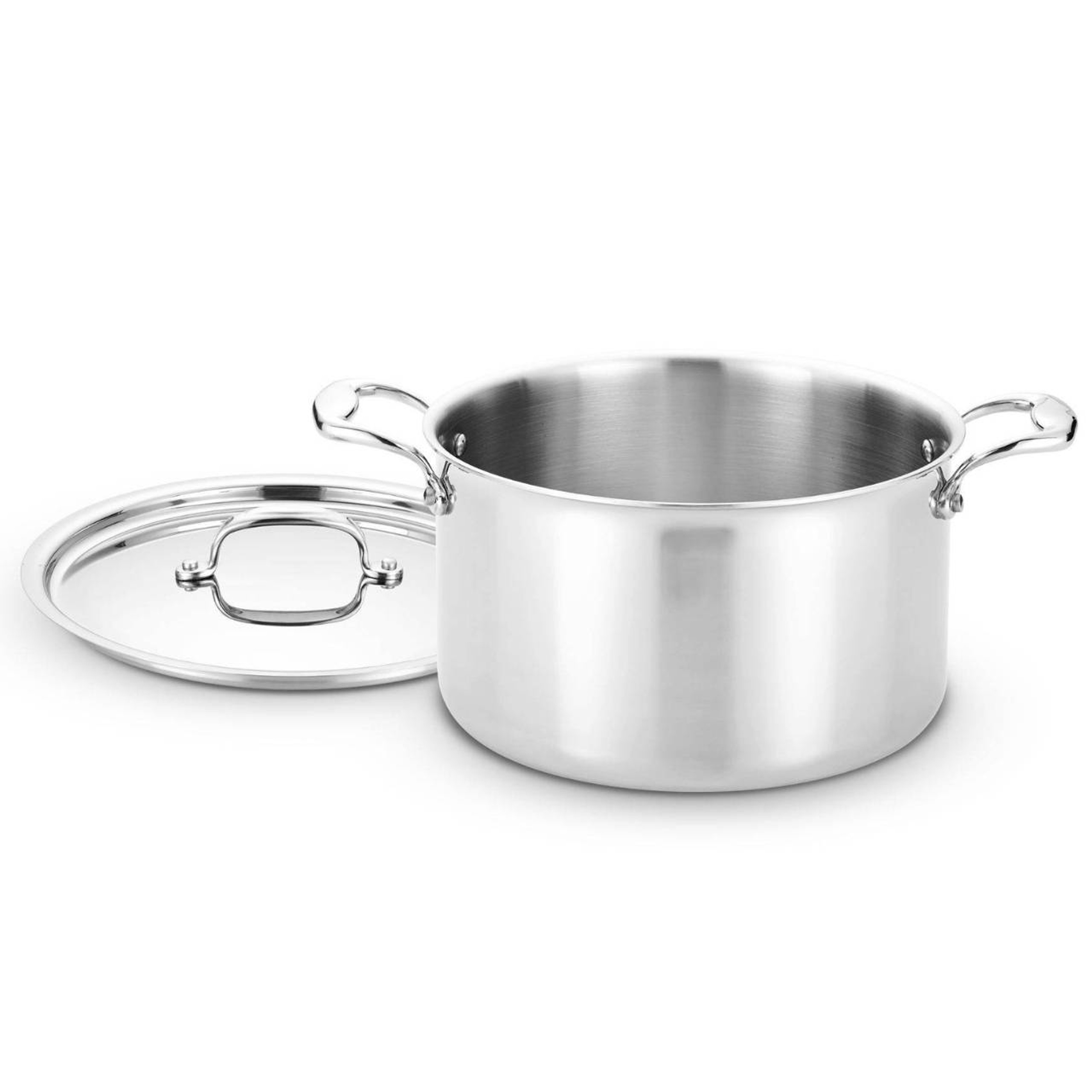 Heritage Steel 8 Quart Stock Pot with Lid Because You Cook
