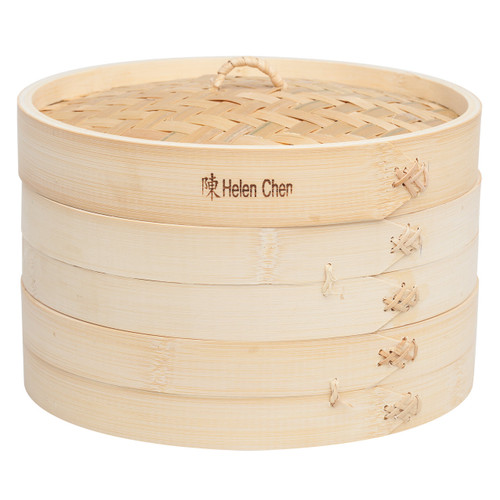 Bamboo Steamer Set 10 Inch