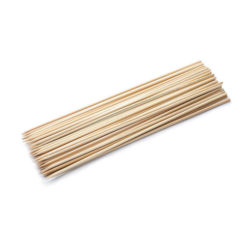 HIC Kitchen Bamboo Skewers - 10 Inch out of packaging.