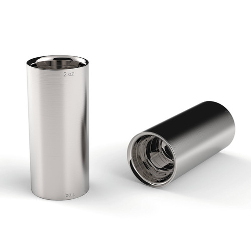 Stainless Steel Double Shot Glass